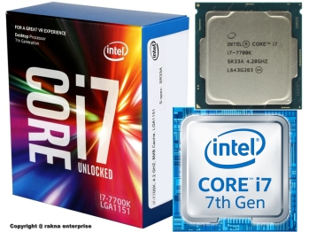 CPU- Intel CORE i7-7700K Socket 1151