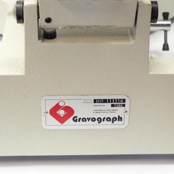 Graviermaschine IM 3 Gravograph